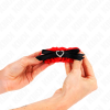 Kink Lace Elastic Restraints Red Hearts 22-35CM