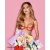 Afbeelding van Obsessive - Luise Sublim 2-delige Open Set - Rood