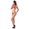 Afbeelding van Cottelli Lingerie – Kantenset met Open String – Rood