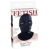 Pipedream Fetish Fantasy Hood with Zippers Black