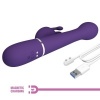 Pretty Love Dejon 3-in-1 Purple Rabbit Vibrator