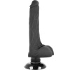 Basecock Realistic Vibrator Black 18.5 cm