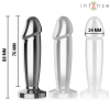 Intense Metal Dildo Anal Plug 10 Vibrations S Remote