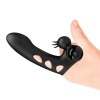 Pretty Love Orlando Black Vibrator Finger Cover