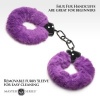 Afbeelding van XR Brands - Cuffed In Fur Handboeien - Paars