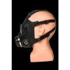 Afbeelding van XR Brands - Inhaler Gas Masker Met Fles - Zwart & Wit