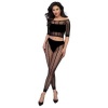 Chilirose CR 4647 Top and Leggings Black S/M