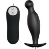 Silicone Anal Plug 12 Vibration Modes Black