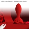 Armony Pink Vibrator Anal Plug Small Remote Red