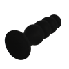 Scott Premium Silicone Anal Plug Black