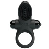 Pretty Love Black Vibrator Ring II