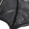 Subblime Sexy Mesh Dress Leather Black L/XL
