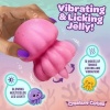 Afbeelding van Creature Cocks - Glow Jelly Likkend & Vibrerende Clitoris Stimulator - Roze