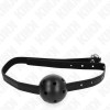 Kink Simplicity Breathable Ball Gag, Black, 4.5cm