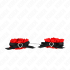 Kink Lace Elastic Restraints Red Hearts 22-35CM