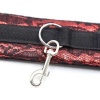 Ohmama Fetish Velvet Red Black Handcuffs