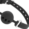 Darkness Black Breathable Silicone Gag
