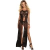 Subblime Dress-Top Thong Set Black S/M
