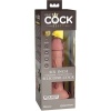 King Cock Elite Vibrating Silicone Dildo 15.2 CM