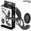 Addicted Toys Double Penis Ring with Clitoral Stimulator