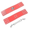 Ohmama Fetish Red Handcuffs Snap Closure