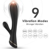 Armony Rabbit Silicone Black