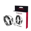 Darkness BDSM Penis & Testicle Ring, Metal, Adjustable