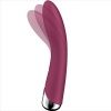 Satisfyer Spinning Vibe 1 G-Spot Rotator Vibrator Red