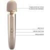Pretty Love Massager 7 Vibration Modes Champagne 29cm