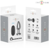 Intense Anal Plug Metal 10 Vibrations L with Remote