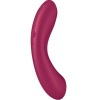 Satisfyer Curvy Trinity 1 Air Pulse Vibrator Red