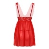 Afbeelding van Christine - Babydoll & String Lieve - Rood
