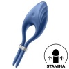 Satisfyer Duelist Ring Vibrator Blue