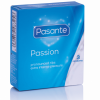 Pasante Ribbed Passion Dotted Condoms 3pk