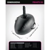 Fetish Fantasy Inflatable Ball with Dildo 41.9cm