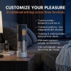 Afbeelding van CRUIZR - CM09 3-in-1 Masturbator met LCD-display - Zwart