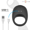 Merlotte Vibrating Penis Ring With Clitoris Stimulation Black