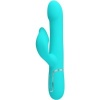 Pretty Love Rabbit Vibrator Pearls Aqua Green