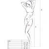 Passion S027 Stockings with Garter White One Size