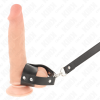 Kink Penis Ring With Adjustable Leather Strap