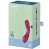 Satisfyer Curvy Trinity 1 Air Pulse Vibrator Red