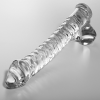 Nebula Series Model 23 Clear Glass Dildo 21.5cm