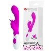 Pretty Love Butterfly Kiss Rabbit Vibrator - Purple