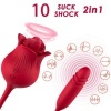 Armony Roselip Clitoral Suction and Vibrator Red