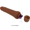 Baile Dryad Realistic Vibrator 25 CM Mulatto