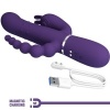 Pretty Love Cammy Triple Vibrator 4-in-1 Purple