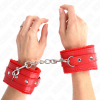 Kink Premium Fur Lined Restraints, Red