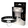 Coquette Chic Desire Double Ring Vegan Choker