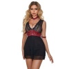 Subblime Lace Bondage Dress Black S/M