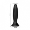 Mr Play Rechargeable Black Anal Plug